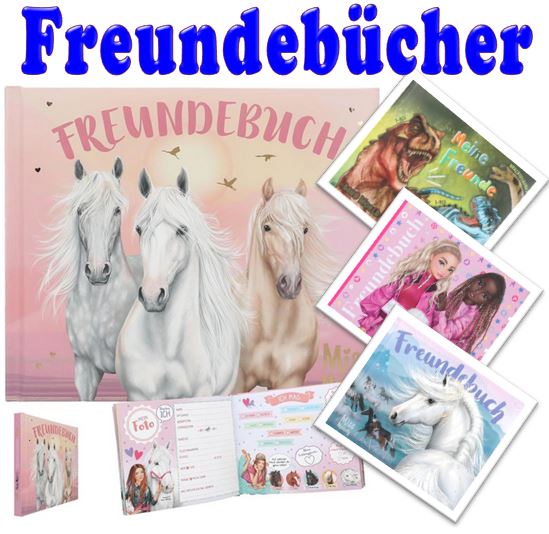 Freundebuch freundebuecher muenchen puchheim auswahl top model pferde edelbauer